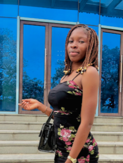 Aimée's profile, a single 24-year-old a woman in Brazzaville