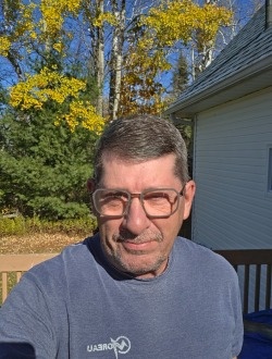 Claude's profile, a single 60-year-old a man in Rouyn-Noranda